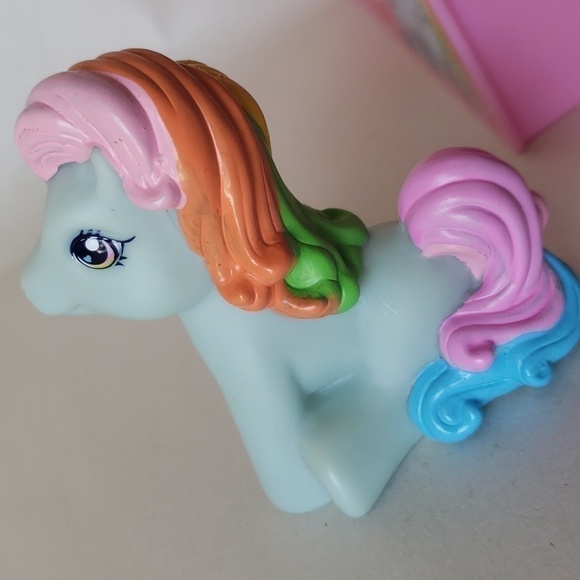 My Little Pony Hard Case Toy Carrier With Horse Plastic 2004 Hasbro Decc Pac - Picture 13 of 16